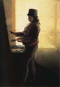 Francisco Goya Self-Portrait in the Studio oil on canvas